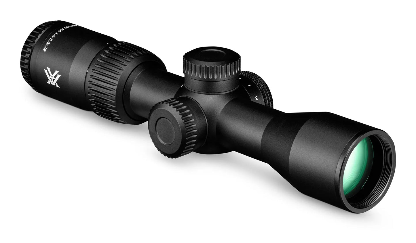 Vortex Crossfire Scout HD 1.5-5.5x32 – Luneta Compacta, Versátil e Iluminada