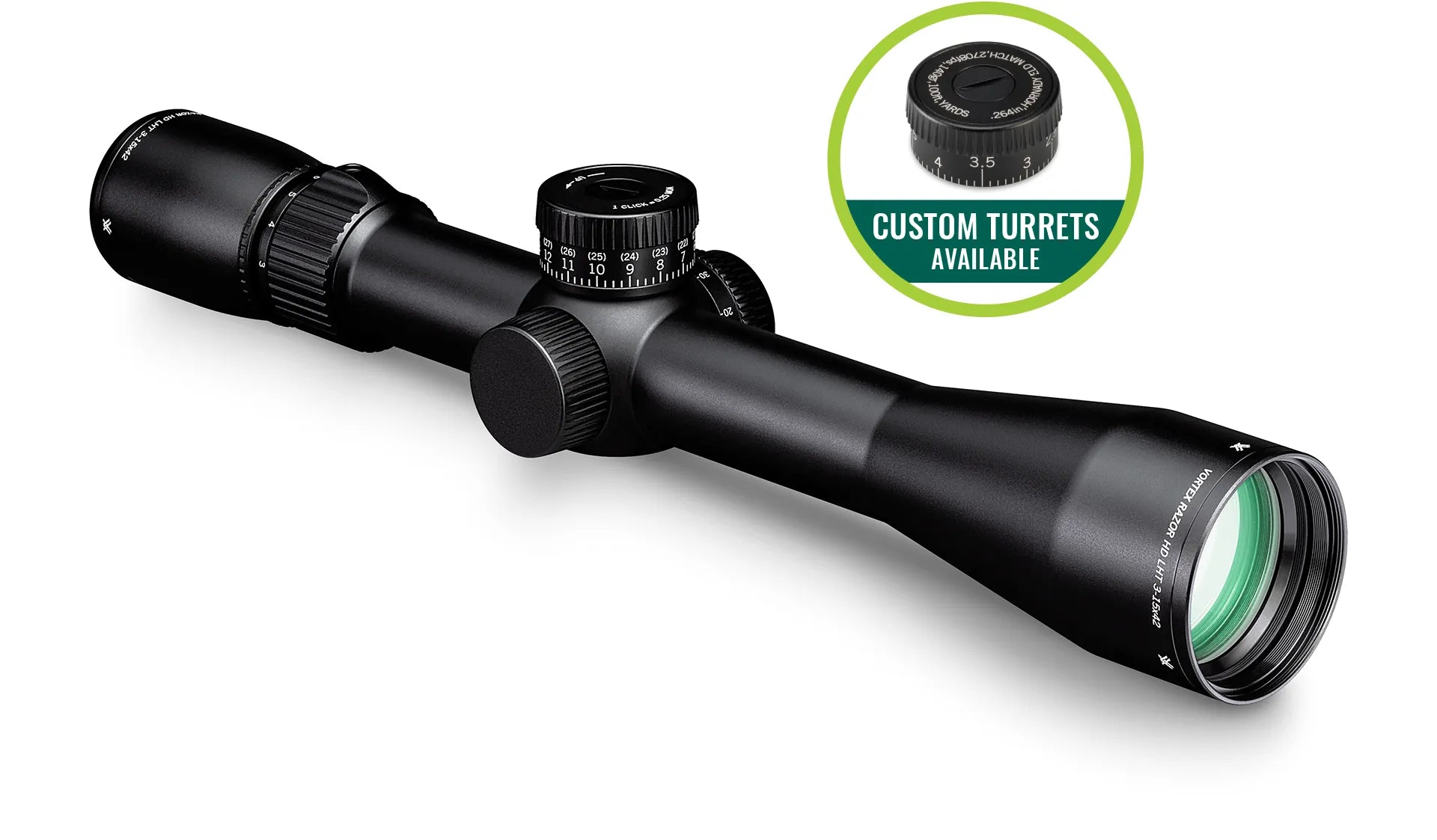 Luneta VORTEX RAZOR HD LHT 3-15X42 HSR-5i MOA – LEVE, PRECISA E PRONTA ...
